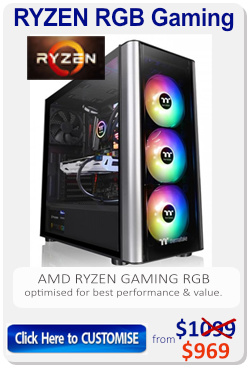 AMD Ryzen Custom RGB Gaming Computer