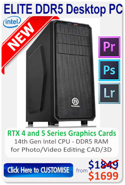 Intel 14th Gen desktop computer for the Professional